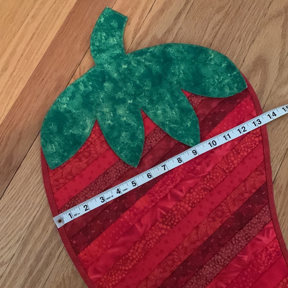 Handmade pepper 🌶 table runner - Picture 3 of 5